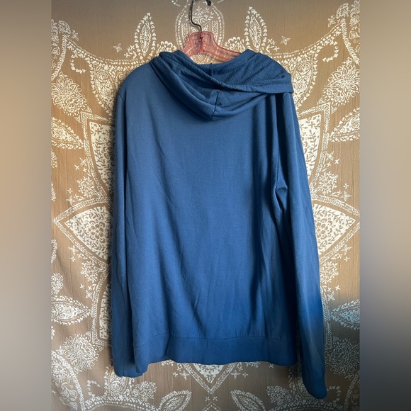 Like New Men's Marine Layer Blue Salesforce Zip Up Hoodie - Medium - Picture 4 of 5